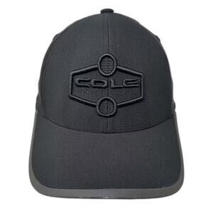 OGIO Cole Industrial Inc Baseball Cap Black One Size Adjustable Hat Embroidered